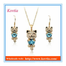 Dubai gold cute jewelry set for gift